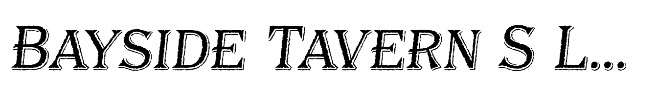 Bayside Tavern S Light Italic